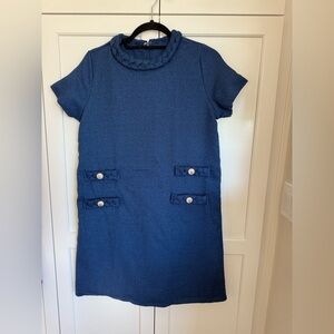 Faux TUCKERNUCK Navy Tweed Jackie Dress - BRAND NEW (bought on Amazon)